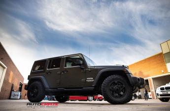 JEEP WRANGLER ROCKSTAR XD 2 MATTE BLACK